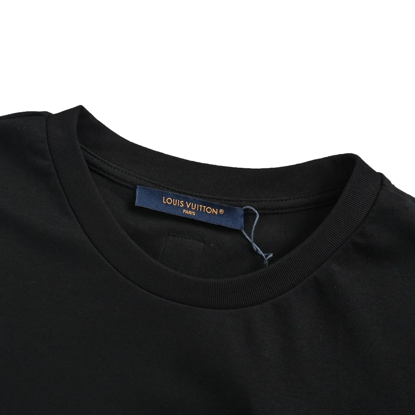 Louis Vuitton/Louis Vuitton three-flower embroidery logo embroidered short sleeves